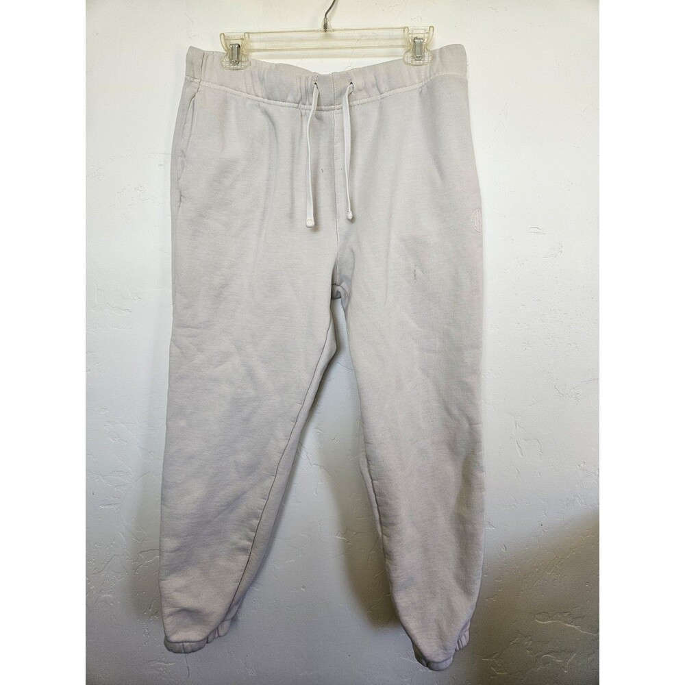 Ninth Hall Foundamentals Beige Sweatpants Joggers, Size M